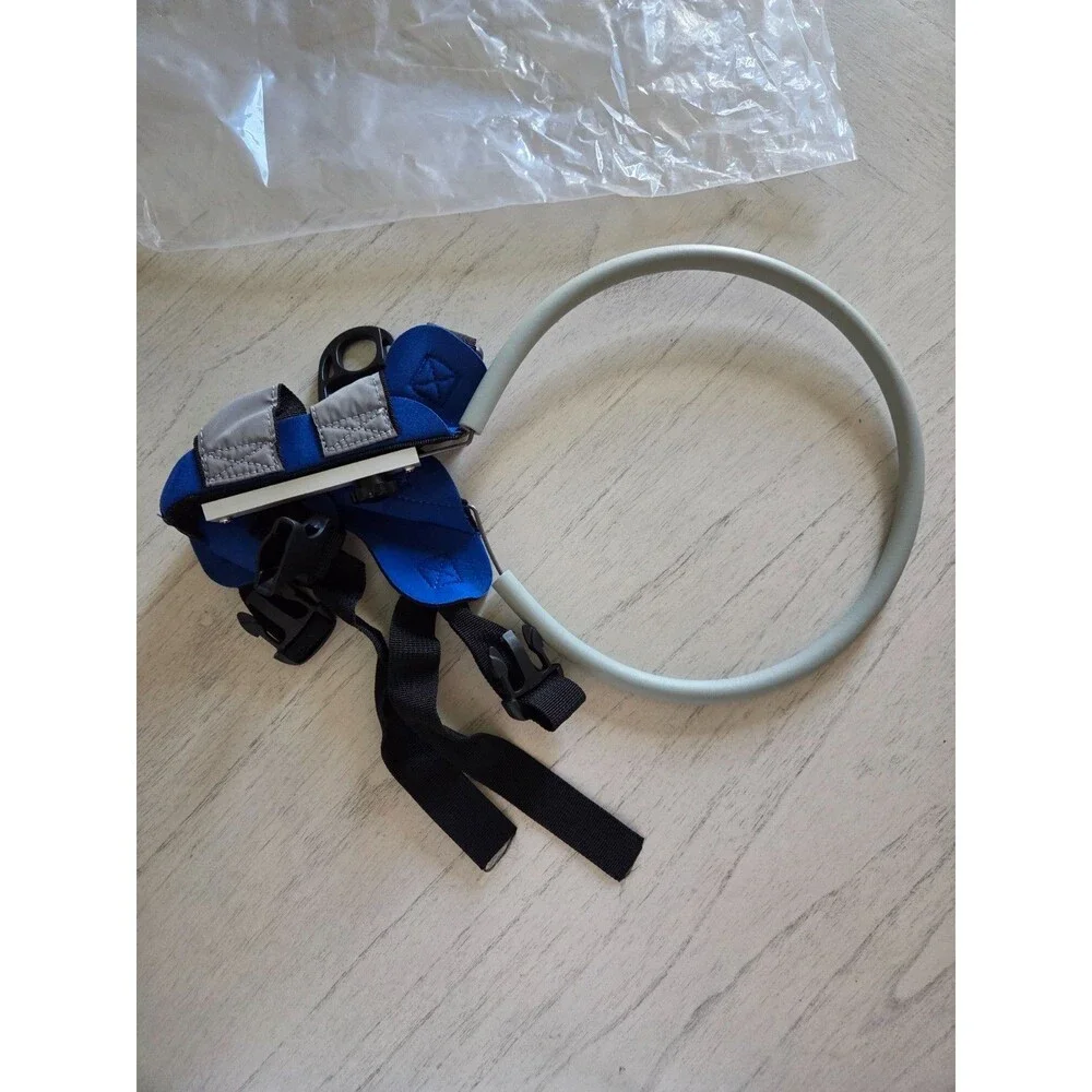 QingYi Adjustable Blind Dog Harness, Size Small, Blue